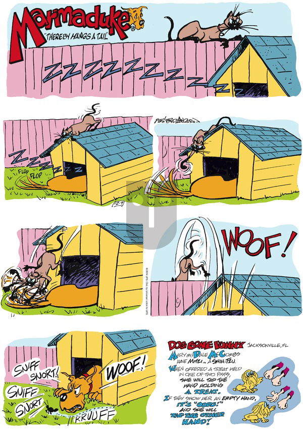 Marmaduke on Sunday December 7, 2014 Comic Strip