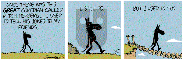 Dark Side of the Horse on Saturday August 27, 2011 Comic Strip