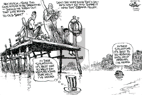 Pat Oliphant on Thursday August 18, 2011 Comic Strip