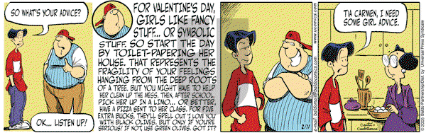 Baldo on Friday February 11, 2005 Comic Strip