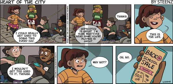 Heart of the City - Sunday August 2, 2020 Comic Strip