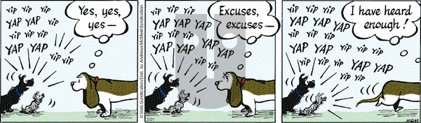 Fred Basset on Friday February 21, 2020 Comic Strip