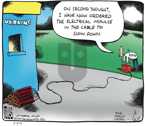 Tom Toles on Friday May 9, 2014 Comic Strip