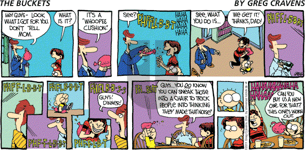 The Buckets - Sunday July 17, 2011 Comic Strip