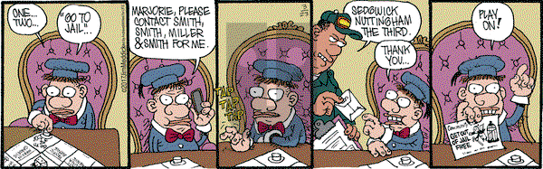 Monty on Thursday March 23, 2017 Comic Strip