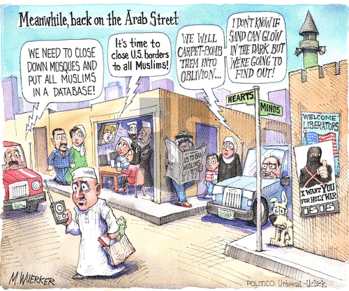 Matt Wuerker on Wednesday December 9, 2015 Comic Strip