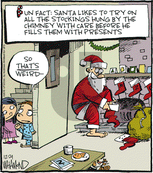 Reality Check on Monday December 24, 2018 Comic Strip
