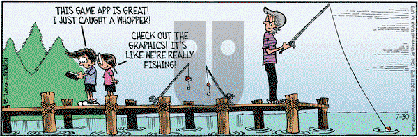 Grand Avenue on Saturday July 30, 2011 Comic Strip