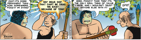 Alley Oop on Wednesday January 24, 2018 Comic Strip