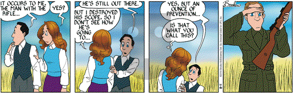 9 Chickweed Lane on Monday August 11, 2014 Comic Strip