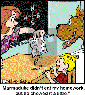 Marmaduke on Wednesday May 22, 2019 Comic Strip