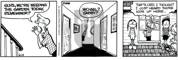 Grand Avenue on Wednesday June 22, 2005 Comic Strip