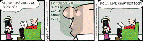 The Born Loser on Friday November 2, 2018 Comic Strip