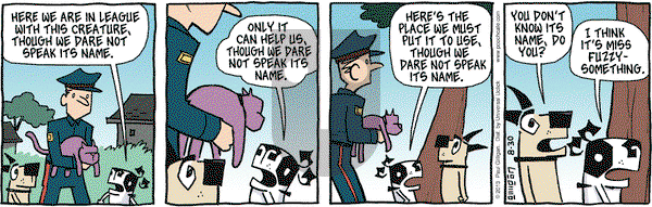 Pooch Cafe on Friday August 30, 2013 Comic Strip