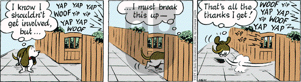 Fred Basset on Monday November 21, 2016 Comic Strip