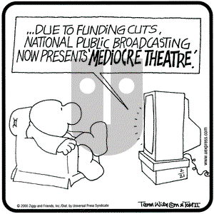 Ziggy on Monday February 21, 2000 Comic Strip