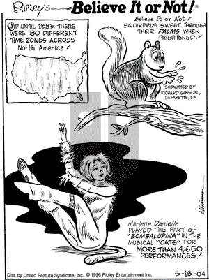 Ripley's Believe It or Not on Tuesday May 18, 2004 Comic Strip