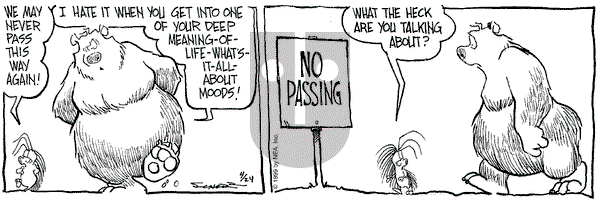 The Grizzwells on Saturday April 24, 1999 Comic Strip