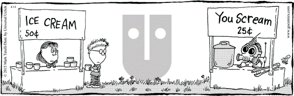 Lio on Tuesday April 14, 2015 Comic Strip