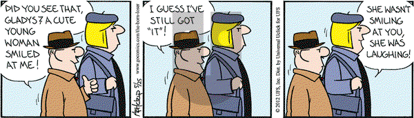 The Born Loser on Friday May 25, 2012 Comic Strip