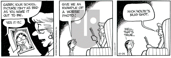 Grand Avenue on Friday October 24, 2003 Comic Strip
