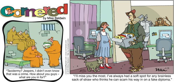 Cornered on Sunday April 10, 2016 Comic Strip