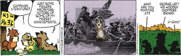 Over the Hedge on Thursday January 10, 2008 Comic Strip