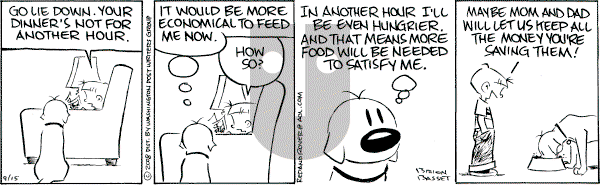 Red and Rover on Monday September 15, 2008 Comic Strip