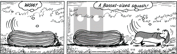 Fred Basset on Wednesday September 18, 2002 Comic Strip