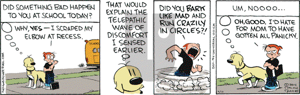 Red and Rover on Thursday April 17, 2014 Comic Strip