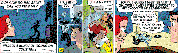 Rip Haywire on Friday September 9, 2016 Comic Strip