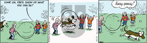 Fred Basset - Wednesday October 22, 2014 Comic Strip