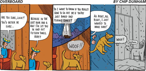 Overboard on Sunday January 2, 2011 Comic Strip