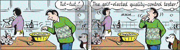 Fred Basset on Monday December 11, 2017 Comic Strip