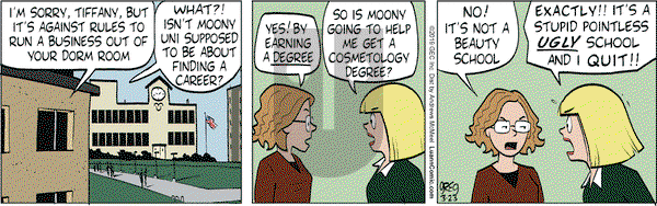 Luann on Saturday March 23, 2019 Comic Strip