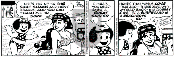 Nancy on Tuesday August 1, 2006 Comic Strip