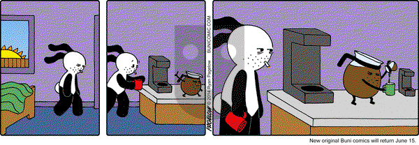 Buni on Monday June 6, 2016 Comic Strip