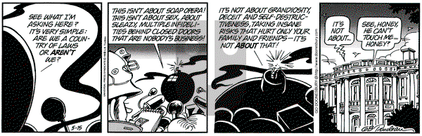 Doonesbury on Friday May 15, 1998 Comic Strip