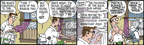 Monty on Tuesday August 11, 2015 Comic Strip