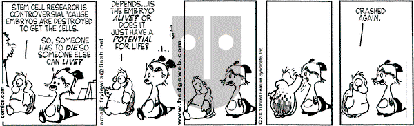 Over the Hedge on Thursday September 13, 2001 Comic Strip