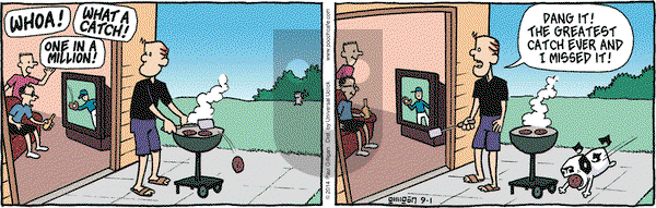 Pooch Cafe on Monday September 1, 2014 Comic Strip