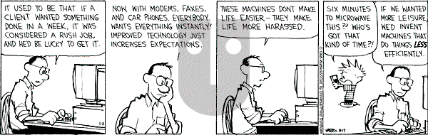 Calvin and Hobbes - Thursday August 17, 1995 Comic Strip