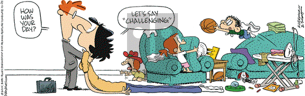 Baby Blues on Friday October 24, 2014 Comic Strip