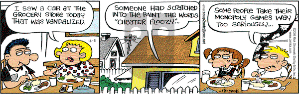 Soup to Nutz - Old on Friday December 11, 2009 Comic Strip