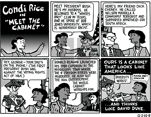 Ted Rall on Saturday December 4, 2004 Comic Strip