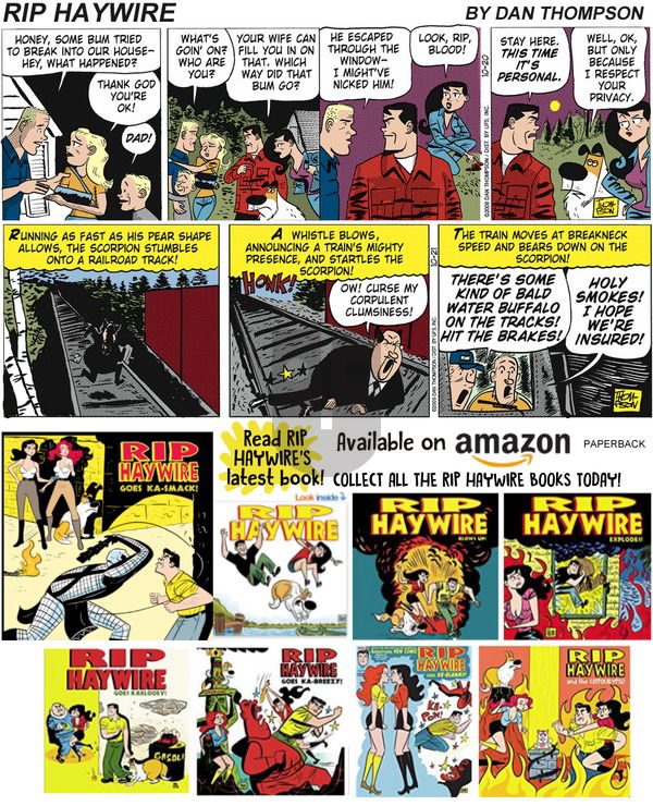 Rip Haywire on Sunday February 17, 2019 Comic Strip