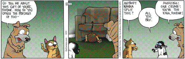 Get Fuzzy - Wednesday March 31, 2021 Comic Strip