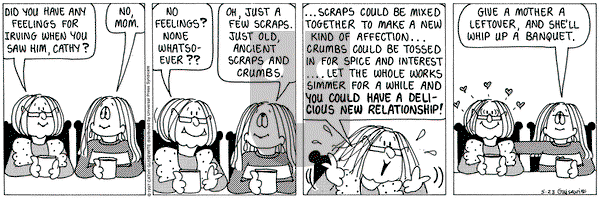 Cathy Classics on Friday May 23, 1997 Comic Strip