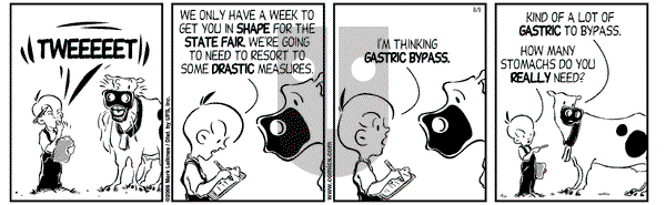 Cow and Boy Classics on Tuesday August 8, 2006 Comic Strip