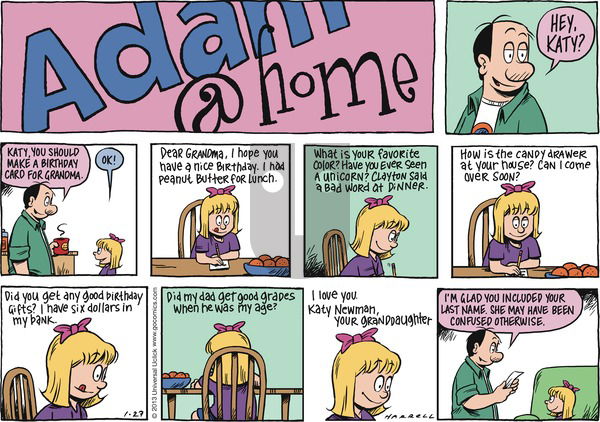 Adam@Home on Sunday January 27, 2013 Comic Strip